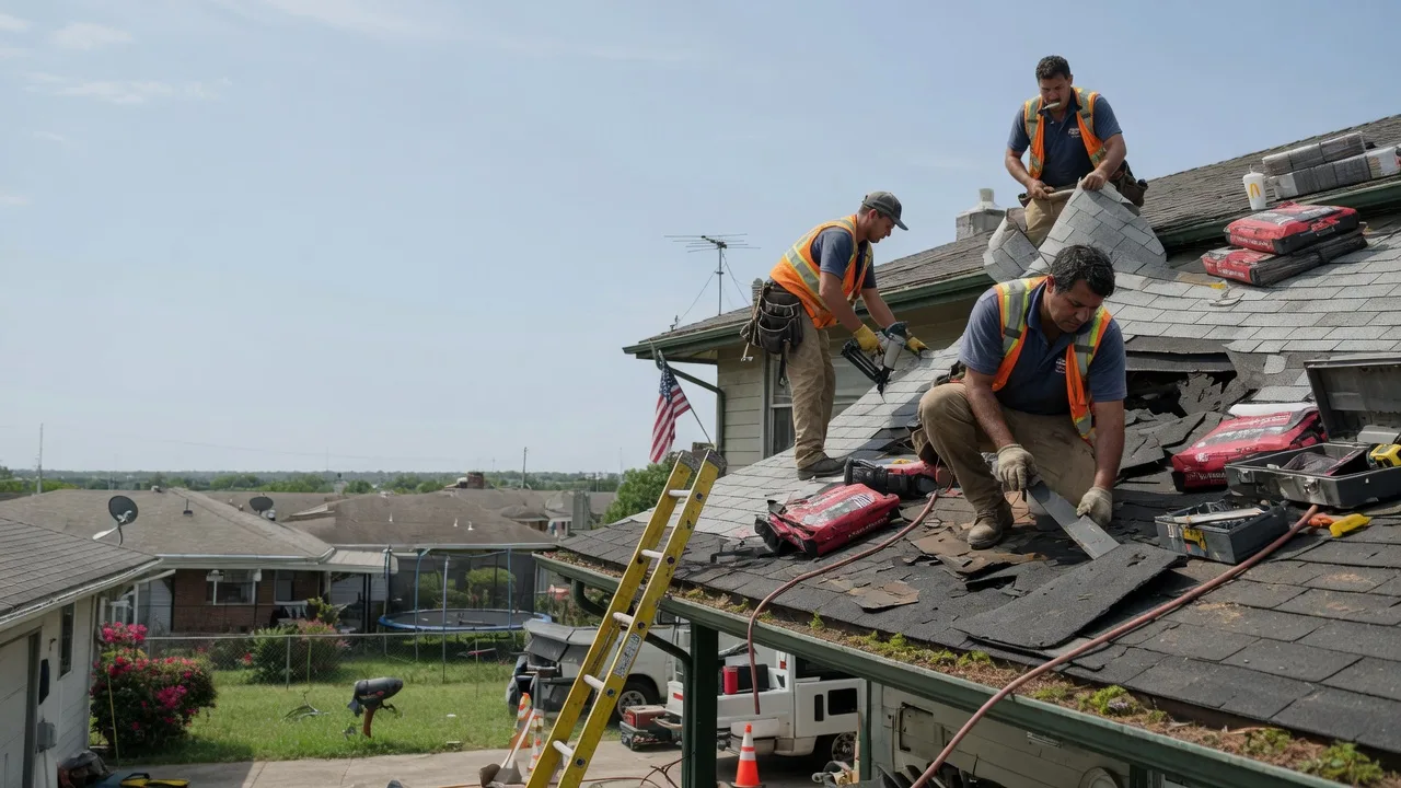 Roof Repair in Cromwell, OK near me